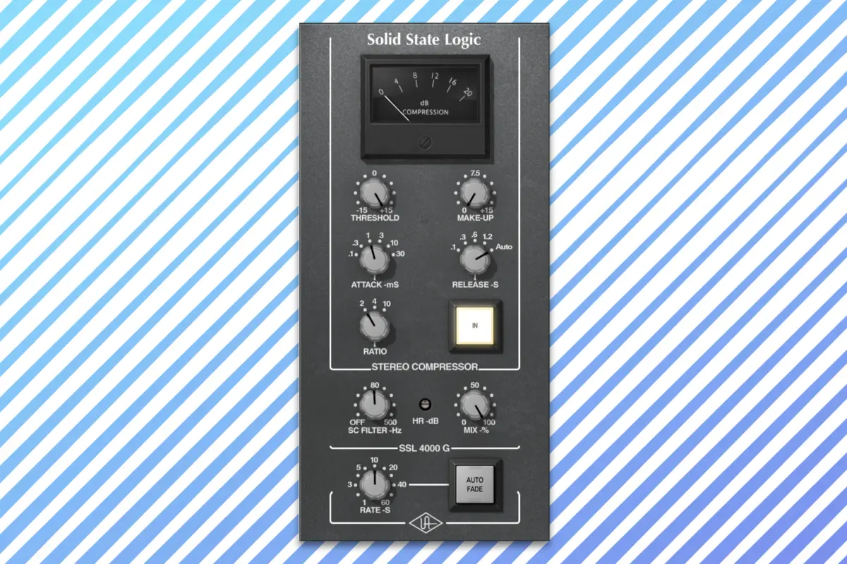 【UAD新発売】バスコンプの王道・SSL 4000 G Bus Compressorでプロ品質のmixをしよう！