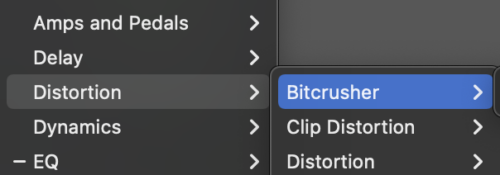 Logic pro のデフォルトBitCrusher【おすすめ】Logic pro の使えるデフォルトプラグイン8選！