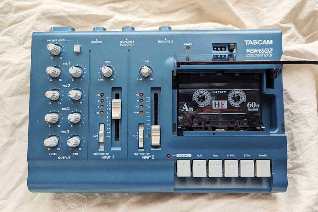TASCAM PORTA 02 カセットミキサー（Tascam Porta 02 MK II cassette 